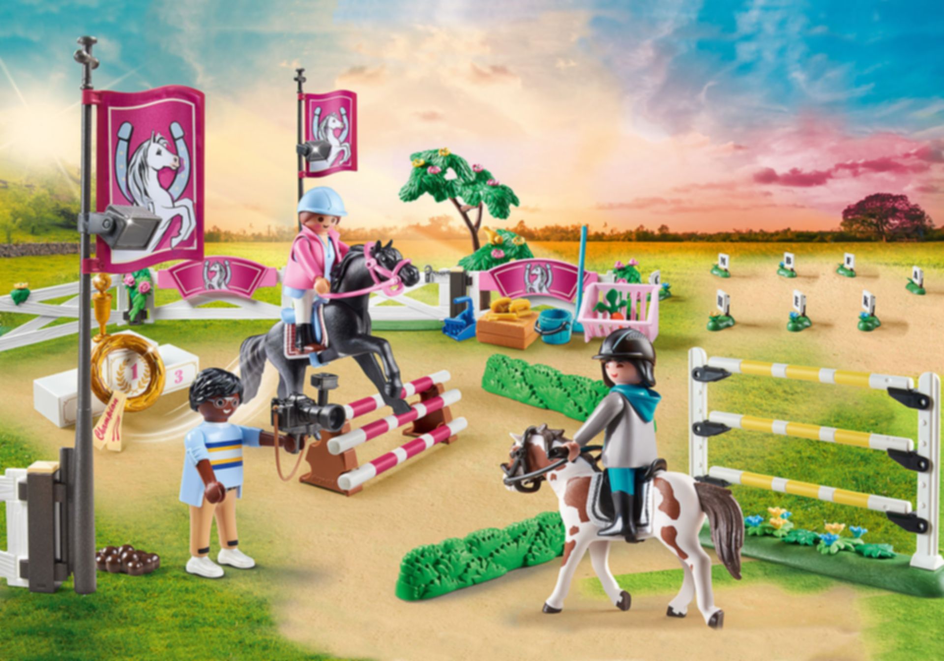 Playmobil® Country Horse Riding Tournament gameplay