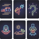 Iconic Neon Stories karten