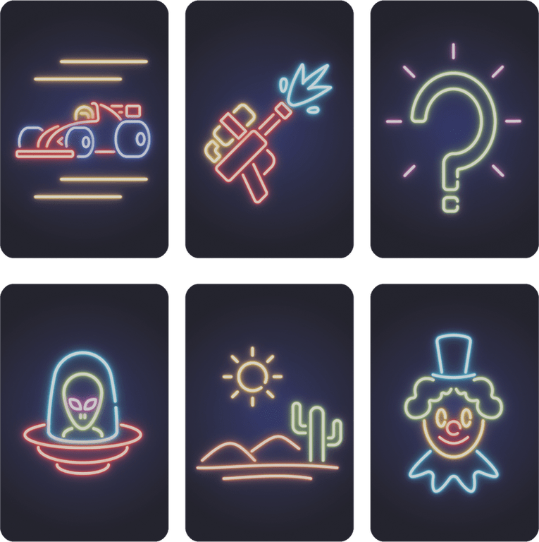 Iconic Neon Stories karten