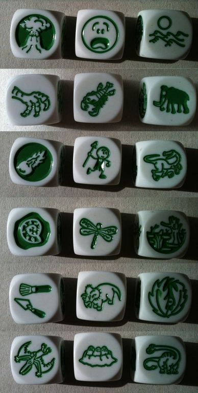 Rory's Story Cubes: Prehistoria dice