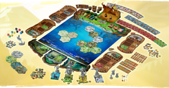 Valheim: The Board Game components