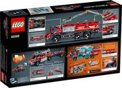 LEGO® Technic Flughafen-Löschfahrzeug rückseite der box