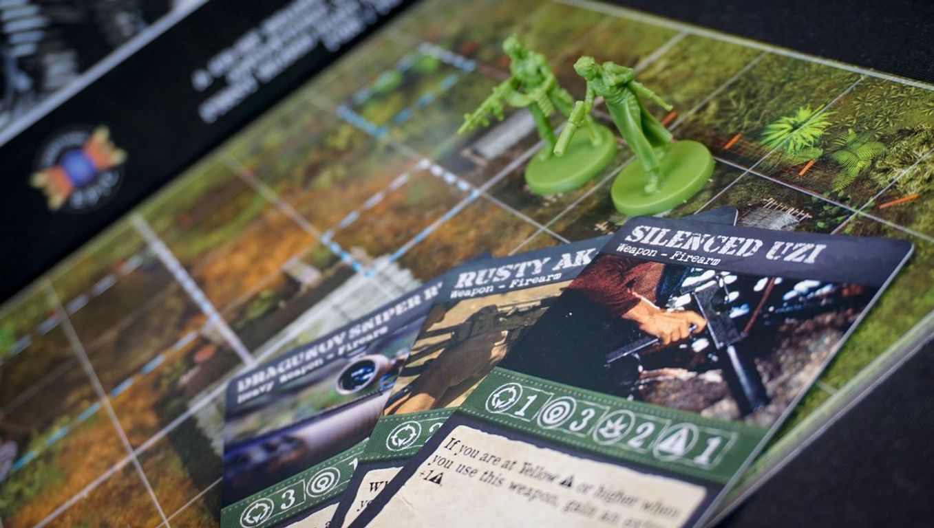 Rambo: The Board Game composants