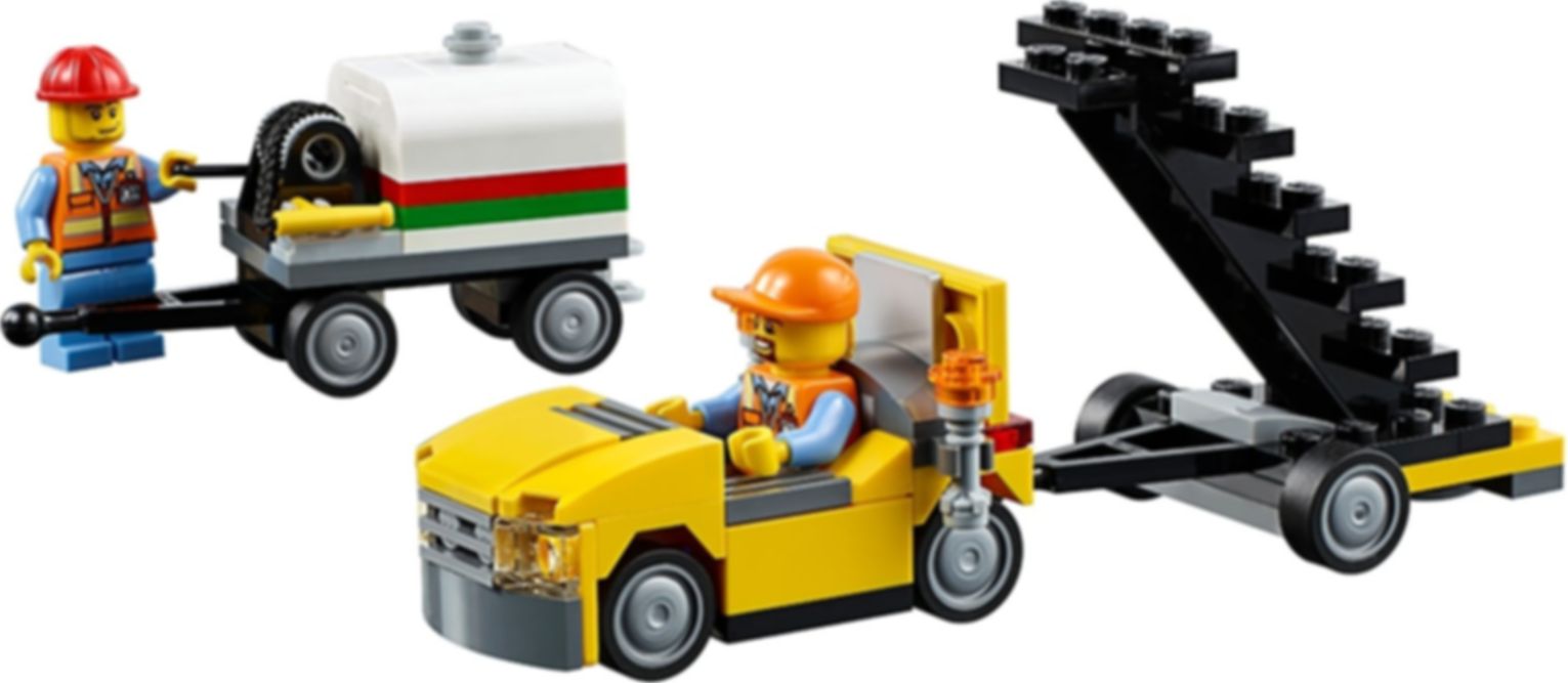 LEGO® City Flughafen-Abfertigungshalle komponenten