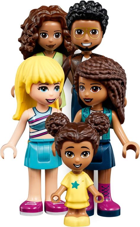 LEGO® Friends Andrea's Family House minifigures