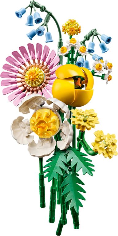 LEGO® Botanicals Petite Sunny Bouquet components