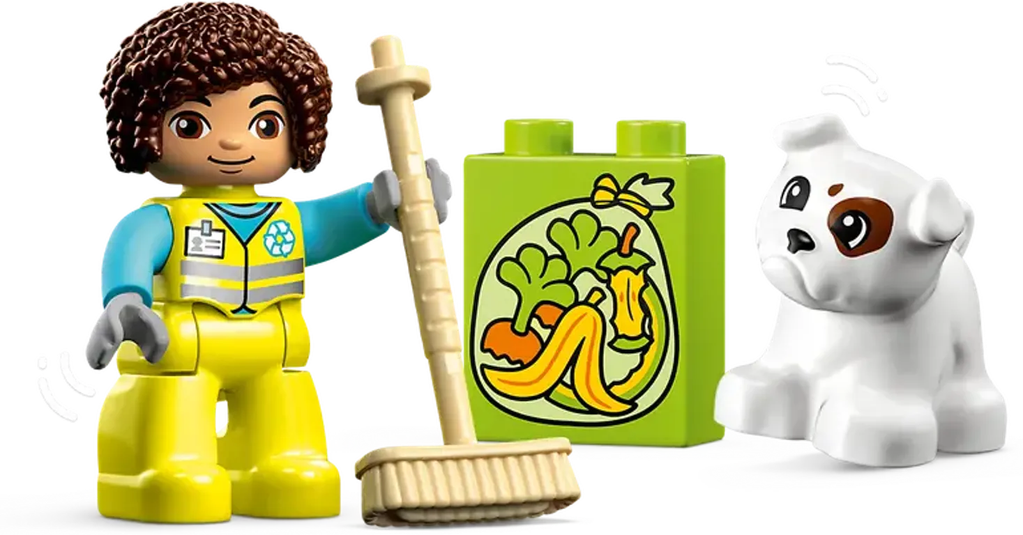 LEGO® DUPLO® Le camion de recyclage figurines