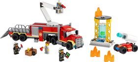 LEGO® City Fire Command Unit components
