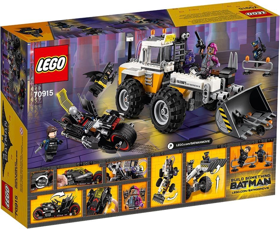 LEGO® Batman Movie Two-Face™ dubbele verwoesting achterkant van de doos