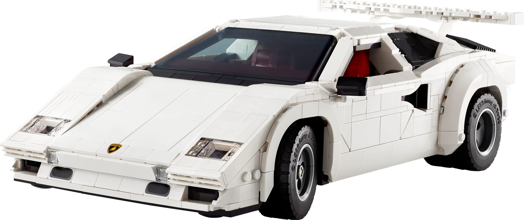 LEGO® Icons Lamborghini Countach 5000 Quattrovalvole composants