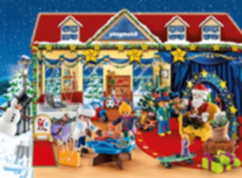 Playmobil® Christmas Adventskalender Speelgoedwinkel componenten