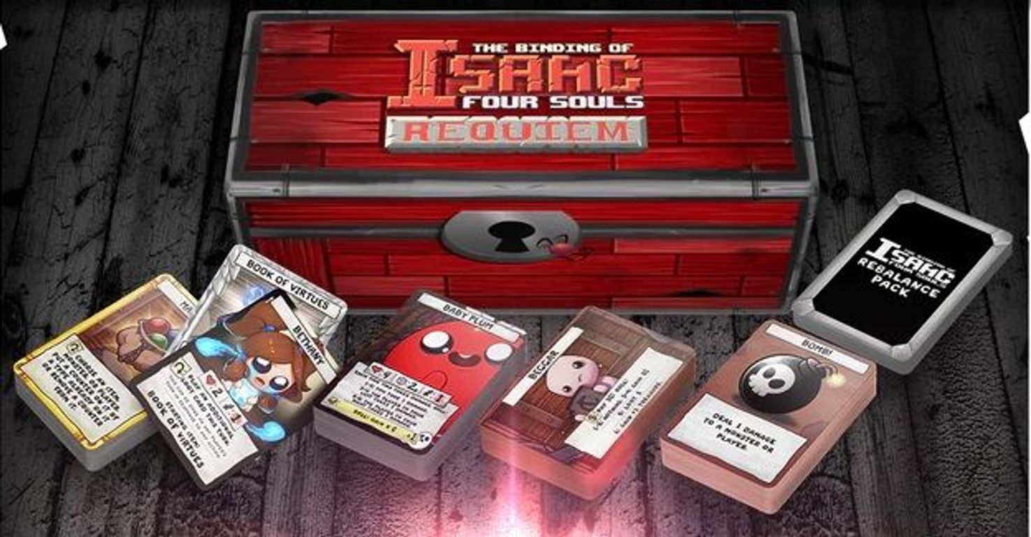 The Binding of Isaac: Four Souls Requiem components