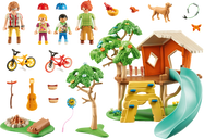 Playmobil® Family Fun Adventure Treehouse with Slide components