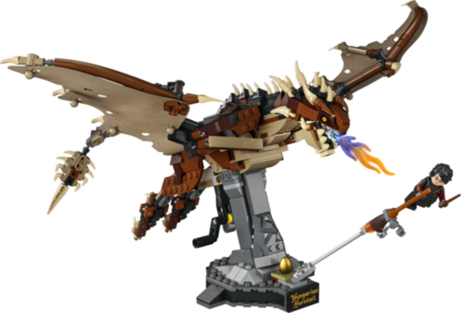 LEGO® Harry Potter™ Hongaarse Hoornstaart draak componenten