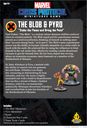 Marvel: Crisis Protocol – The Blob & Pyro dos de la boîte