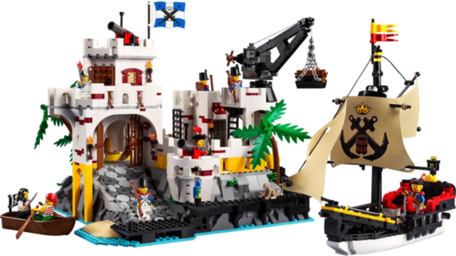 LEGO® Icons La forteresse de l’Eldorado gameplay