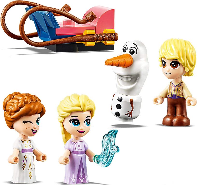 LEGO® Disney Les aventures d'Anna et Elsa dans un livre de contes personnages