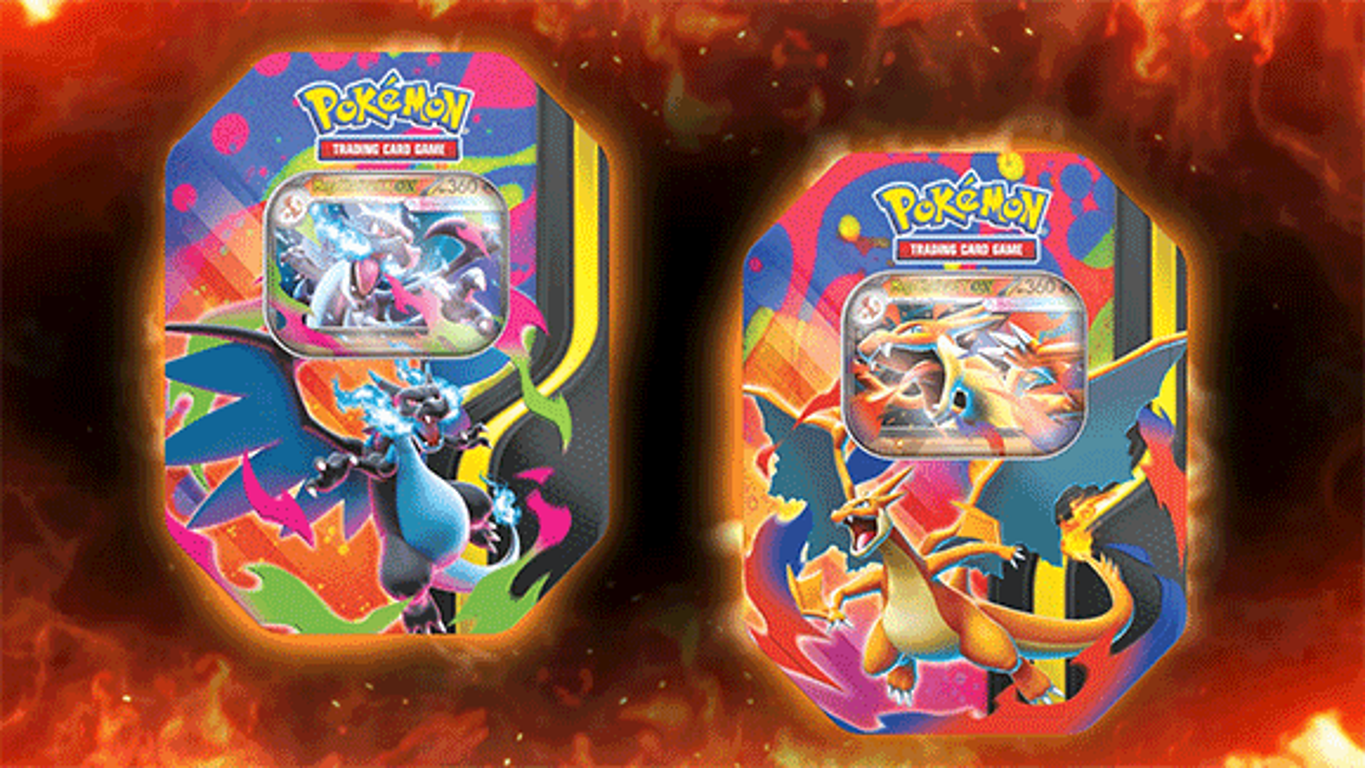 Pokémon TCG: Mega Charizard X/Y Tin