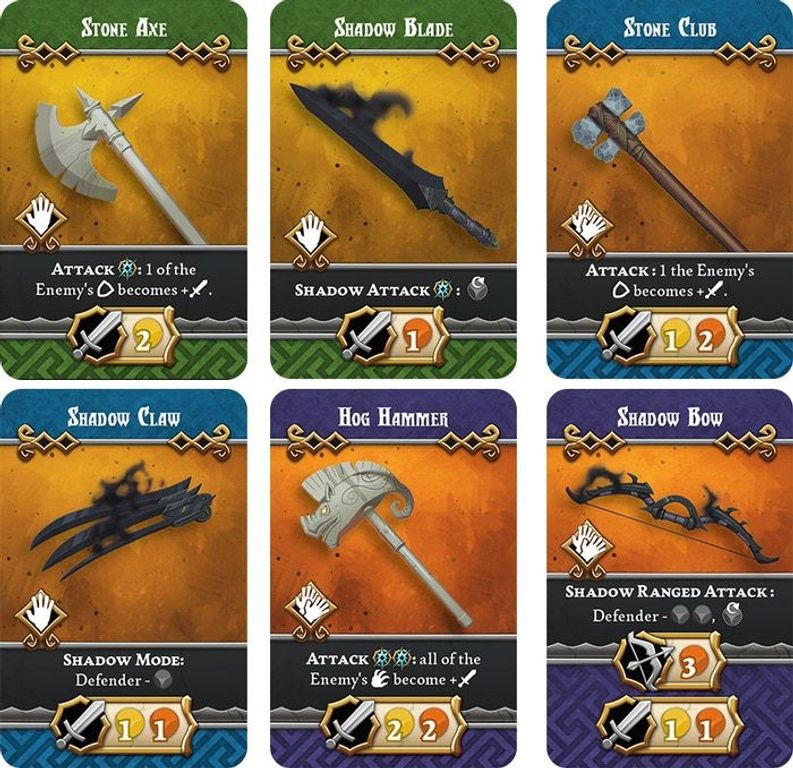 Massive Darkness 2: Enemy Box – Gates of Hell cards