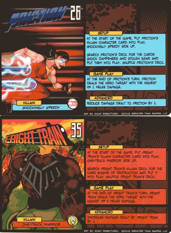 Sentinels of the Multiverse: Vengeance kaarten