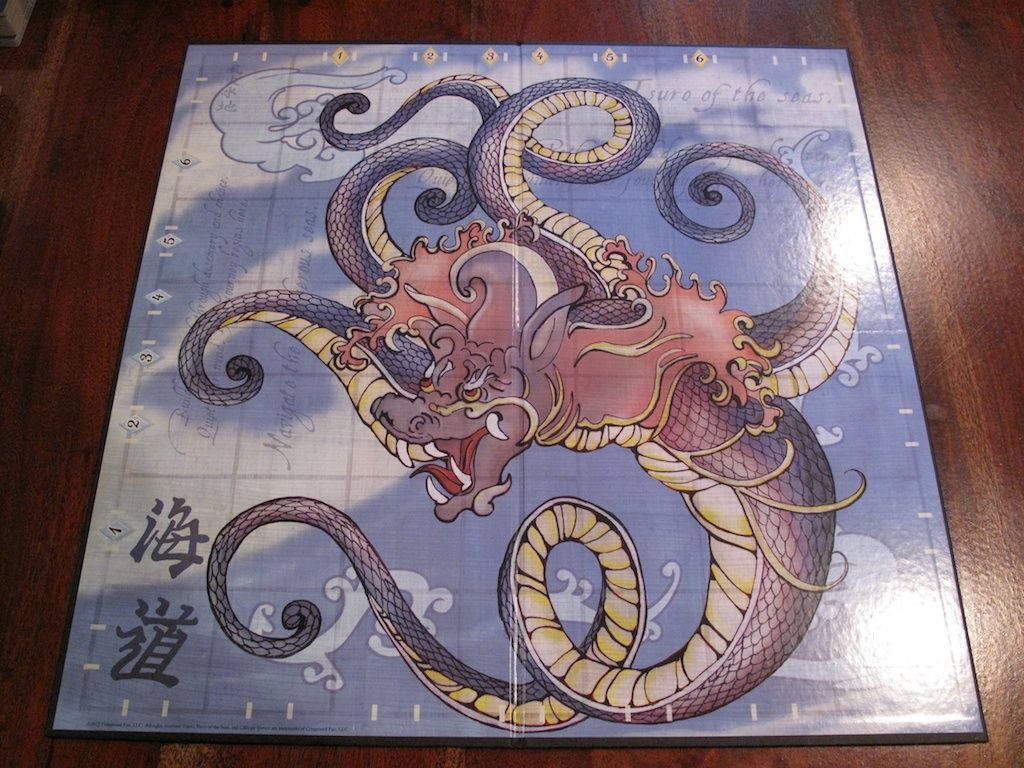 Tsuro of the Seas tavolo da gioco