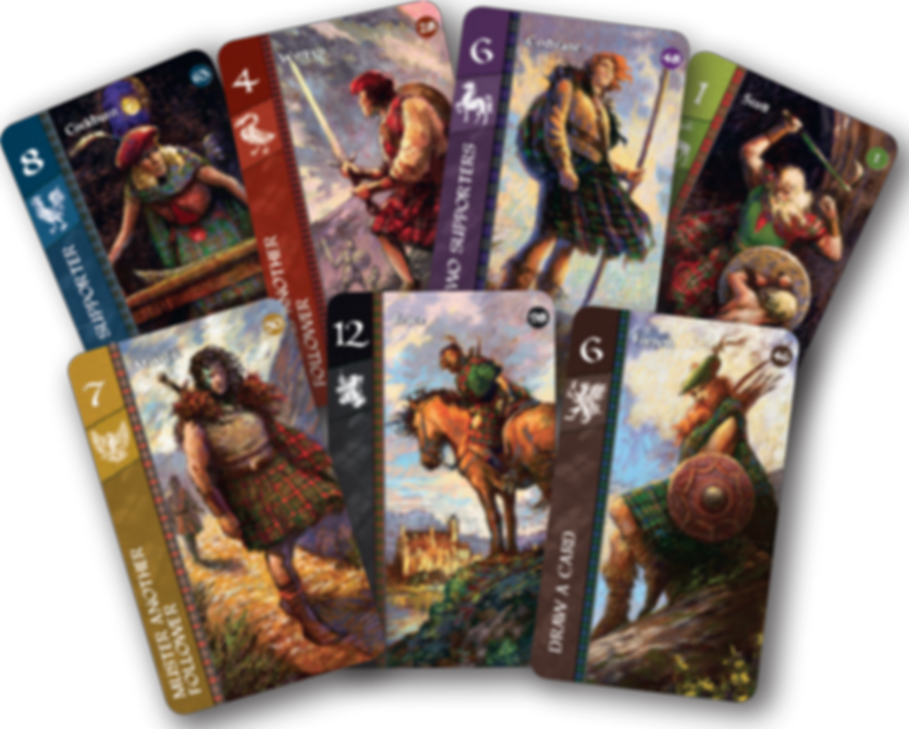 Lords of Scotland cards