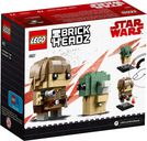 LEGO® BrickHeadz™ Luke Skywalker™ & Yoda™ parte posterior de la caja