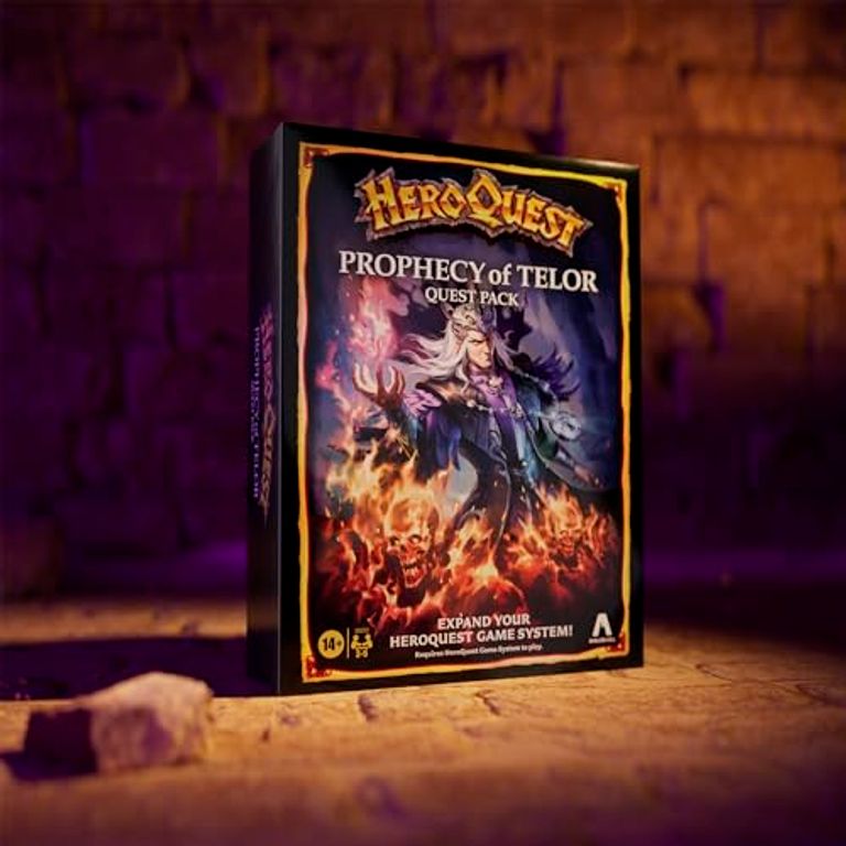 HeroQuest: Prophecy of Telor scatola