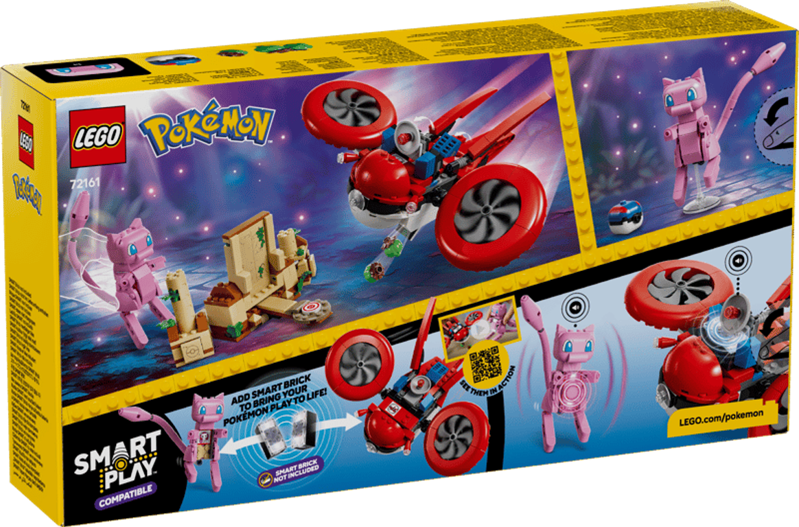 LEGO® Pokémon™ SMART Play™: Drone Search for Mythical Mew torna a scatola