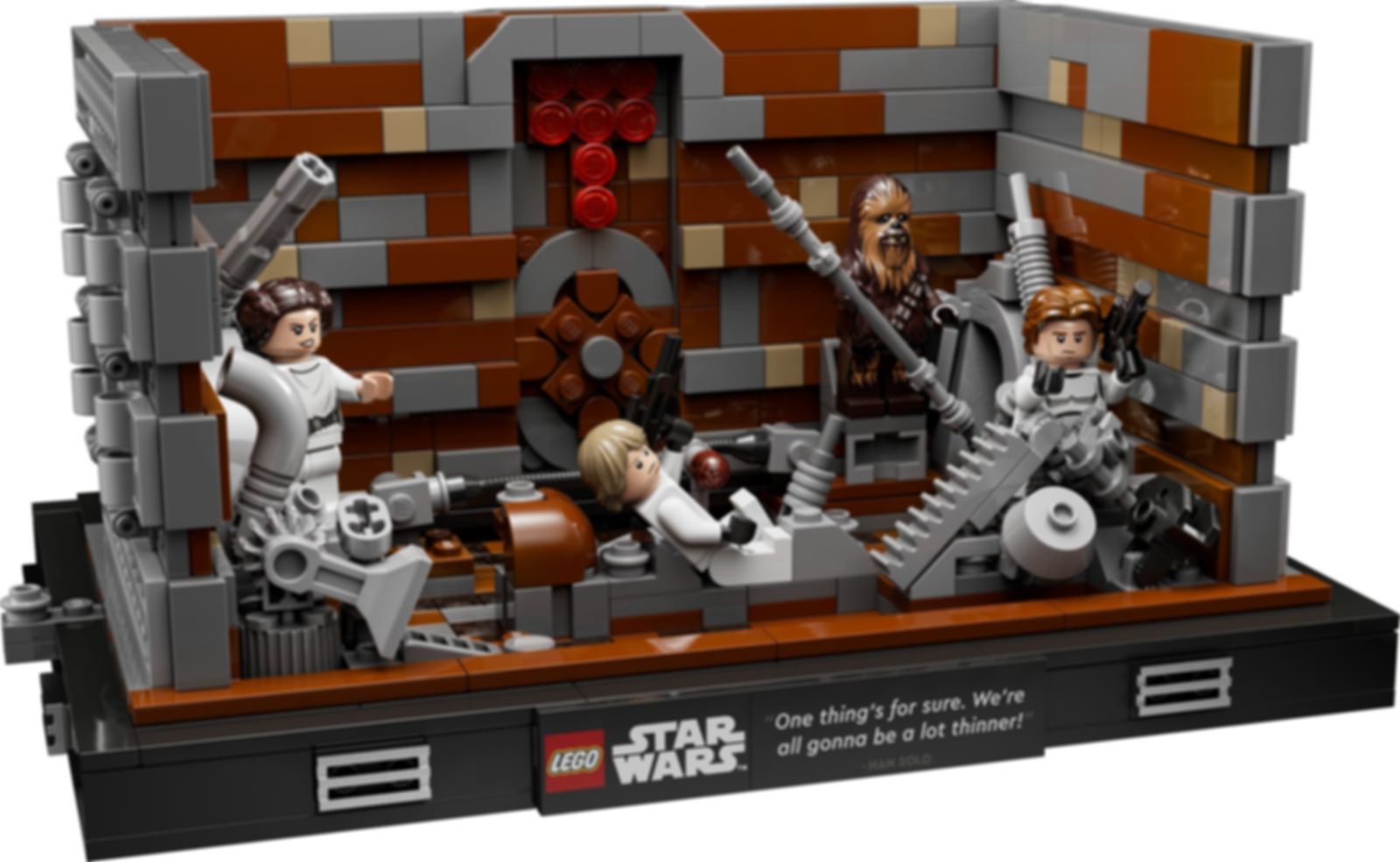 LEGO® Star Wars Müllpresse im Todesstern™ – Diorama komponenten