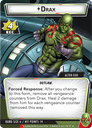 Marvel Champions: The Card Game – Drax Hero Pack kaart