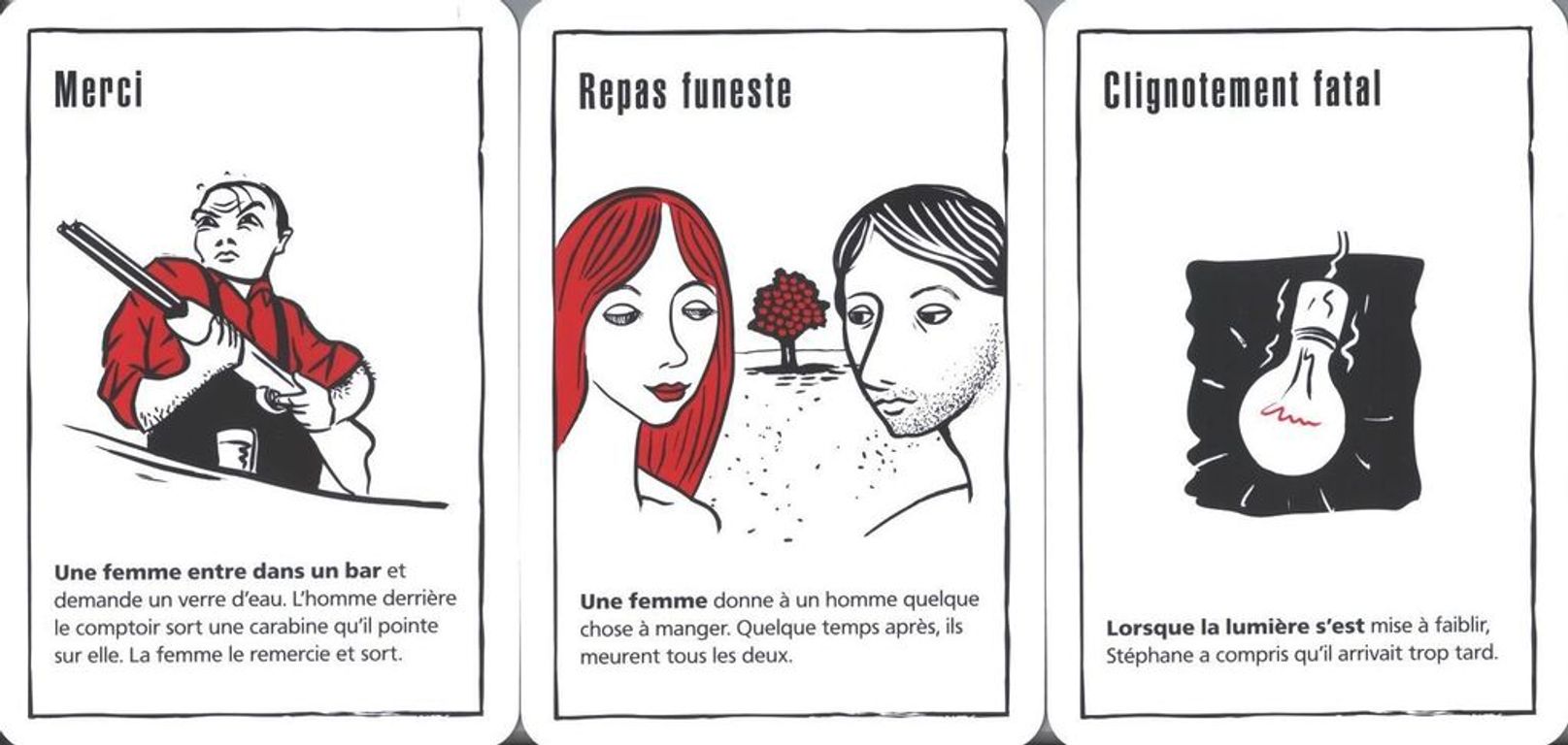 Black Stories cartes