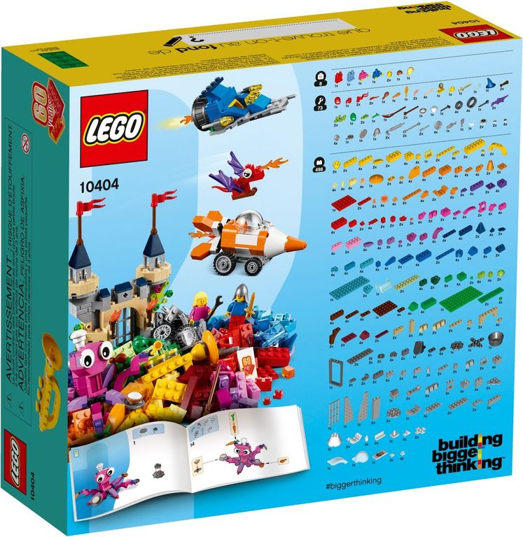 LEGO® Classic Ocean's Bottom back of the box