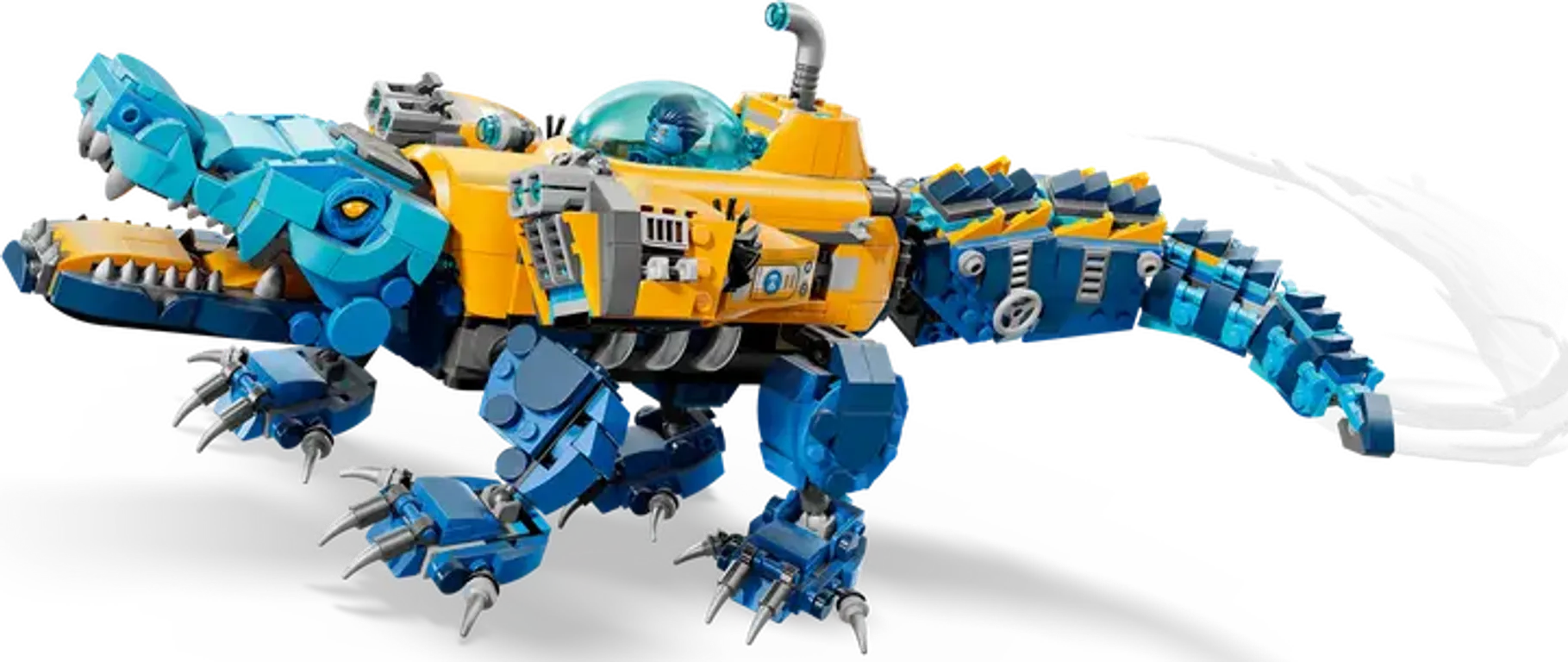 LEGO® DREAMZzz™ Crocodile Submarine components