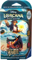 Disney Lorcana TCG - Deck de Démarrage La Mer Azurite - Jim Hawkins et Tigrou