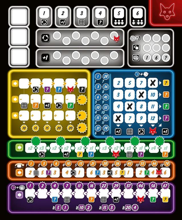 Ganz schön clever: Deluxe juego de mesa