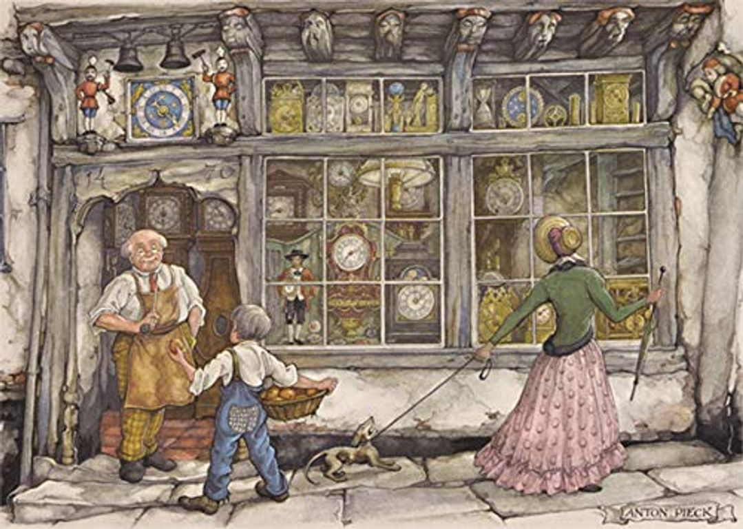 Anton Pieck - The Clock Shop Puzzle