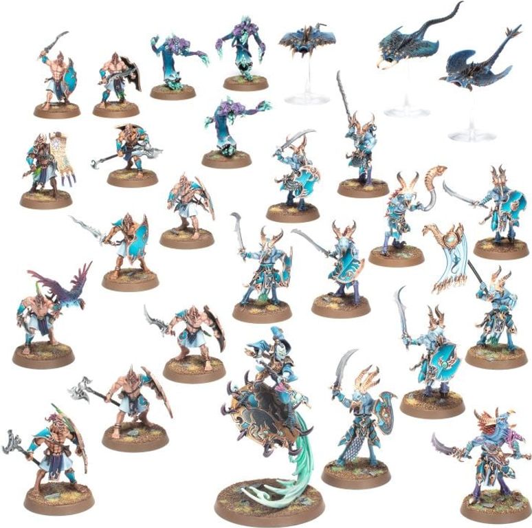 Vanguard: Disciples of Tzeentch miniatures