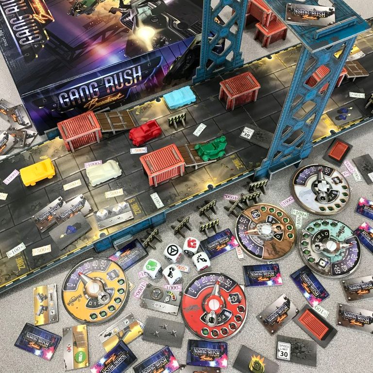 Gang Rush Breakout components