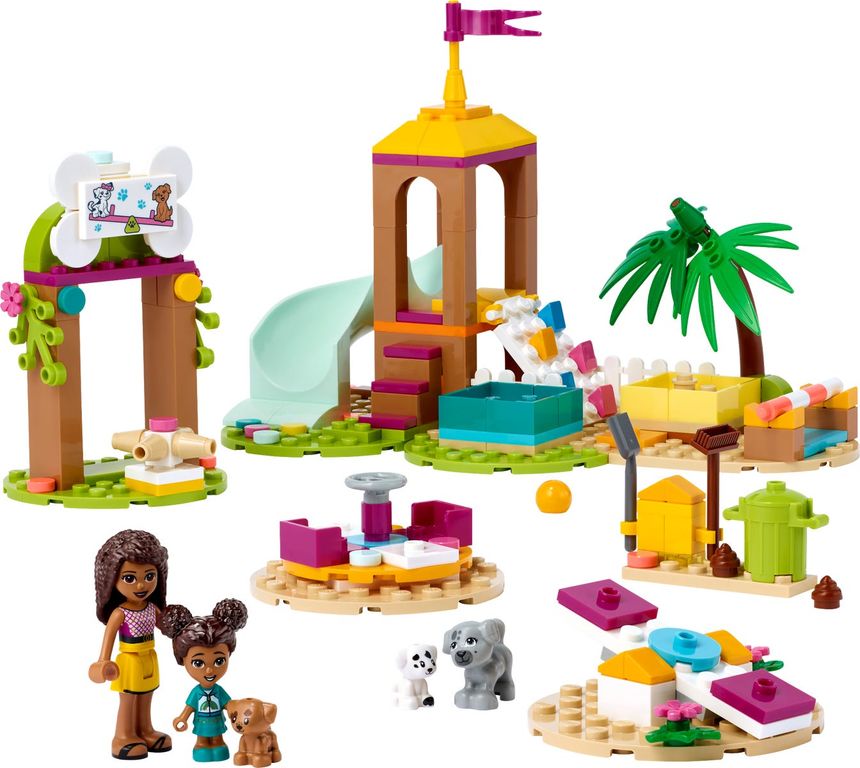 LEGO® Friends Dierenspeeltuin componenten