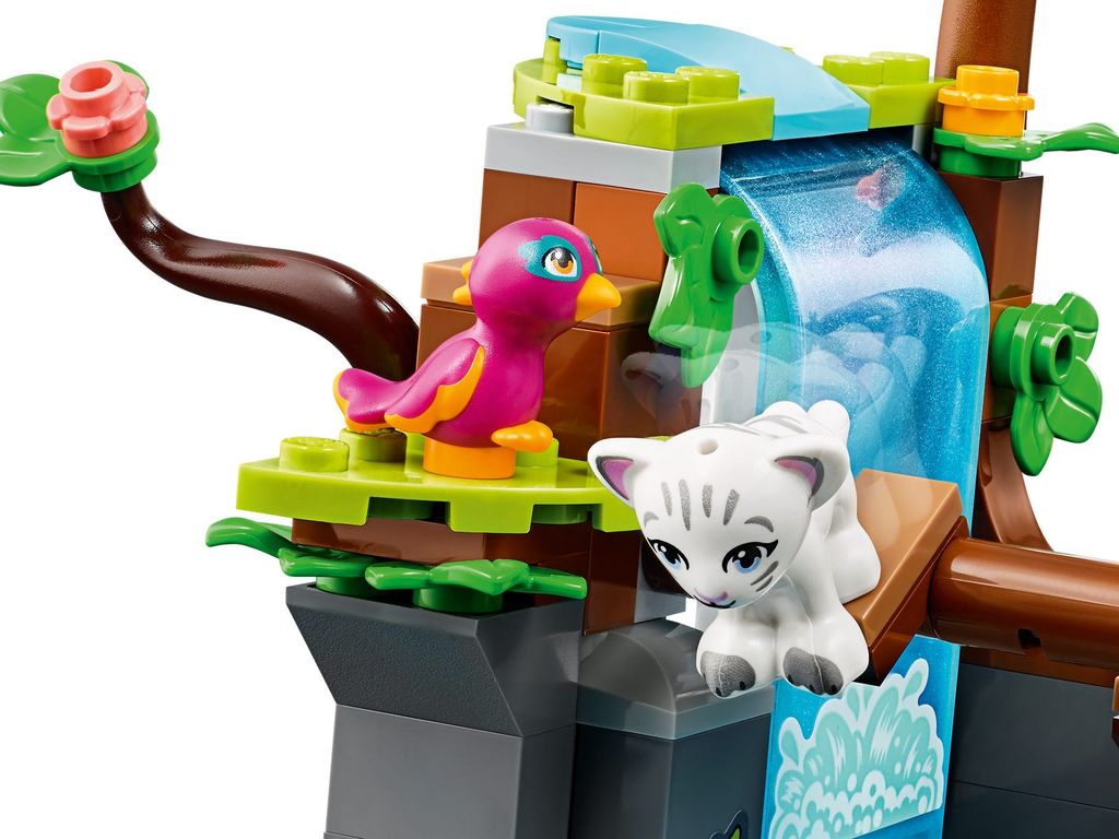 LEGO® Friends Tiger-Rettung mit Heißluftballon spielablauf