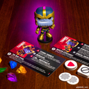 Funkoverse Strategy Game: Marvel 101 components