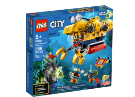 LEGO® City Le sous-marin d'exploration