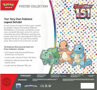 Pokémon TCG: Scarlet & Violet - 151 Poster Collection rückseite der box