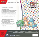 Pokémon TCG: Scarlet & Violet - 151 Poster Collection back of the box