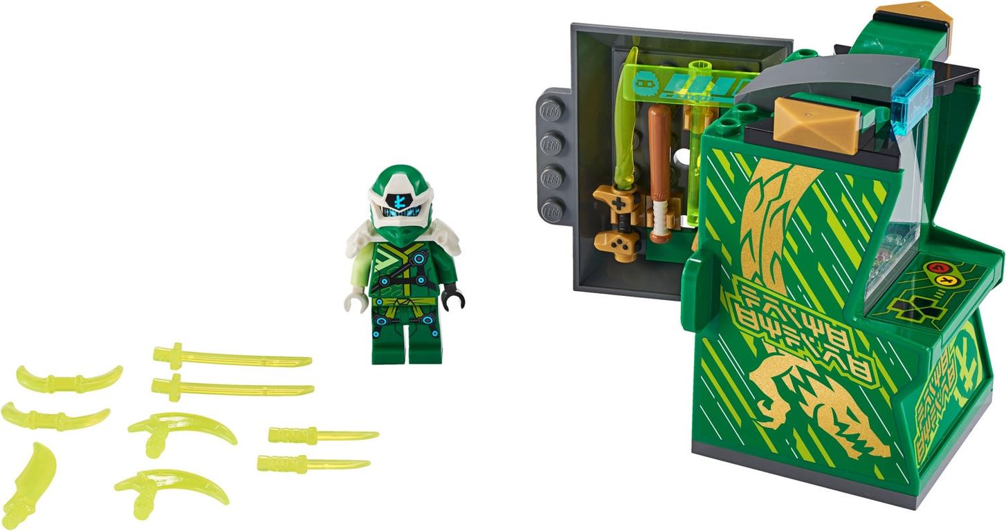 LEGO® Ninjago Avatar di Lloyd - Pod sala giochi componenti