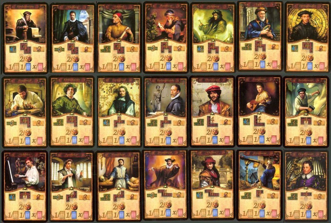 The Princes of Florence cards