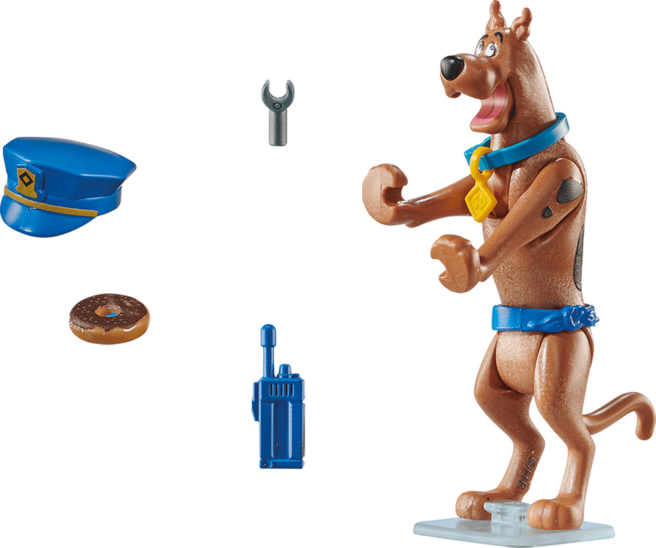Playmobil® SCOOBY-DOO! Collectible Police Figure components
