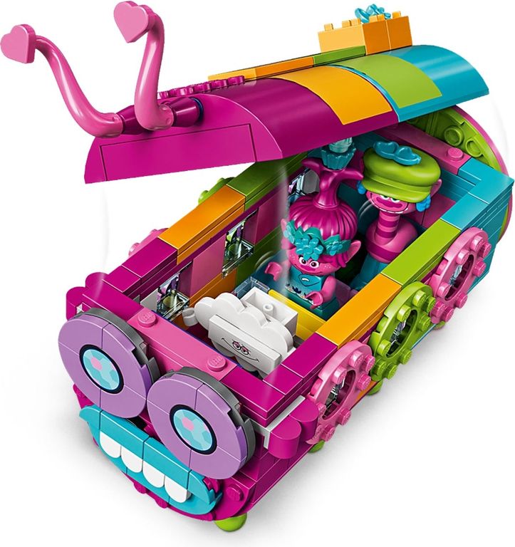 LEGO® Trolls Le bus chenille arc-en-ciel intérieur