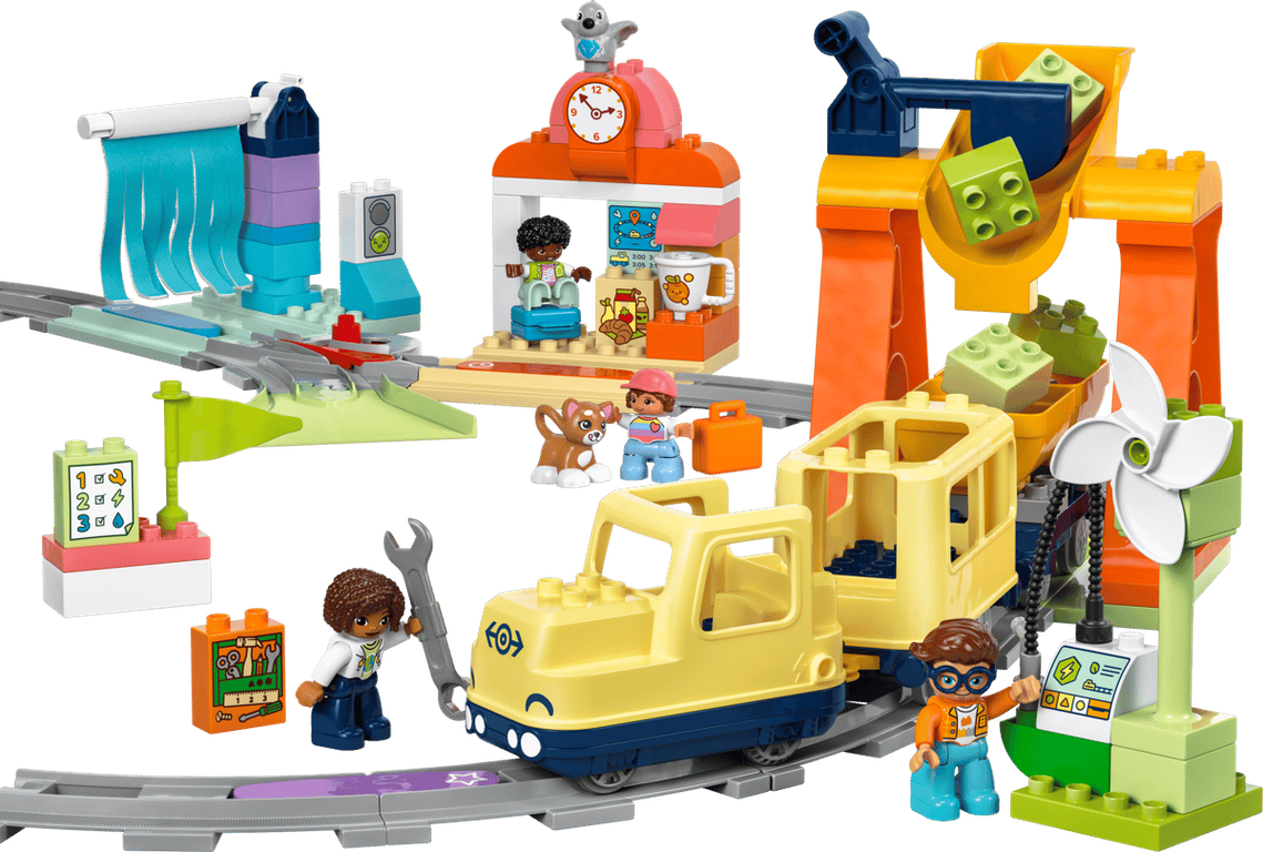 LEGO® DUPLO® Big Interactive Community Train components